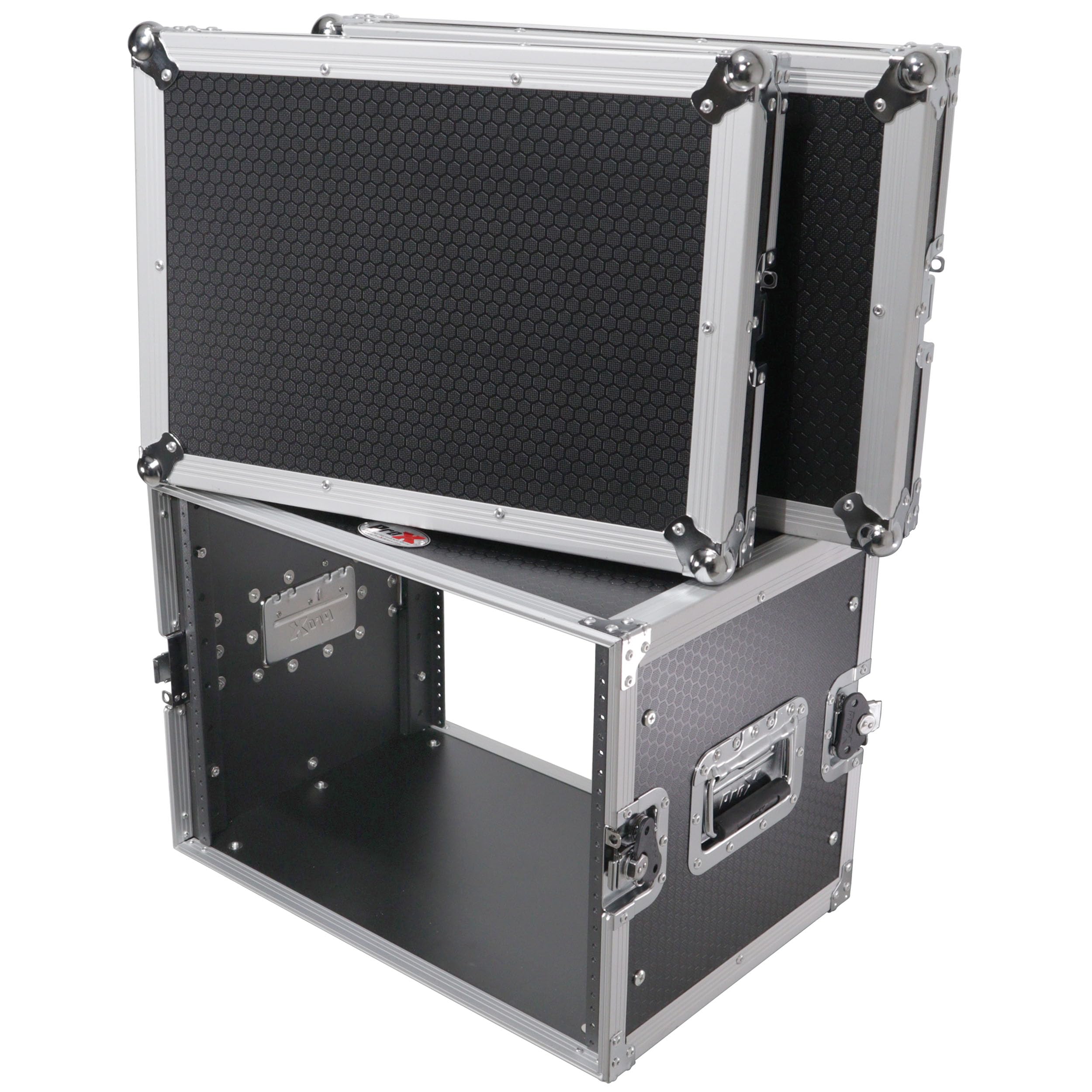 Amazon.com: ProX X-8UE 8U Deluxe Effects Rack Case 14 In Deep Rail